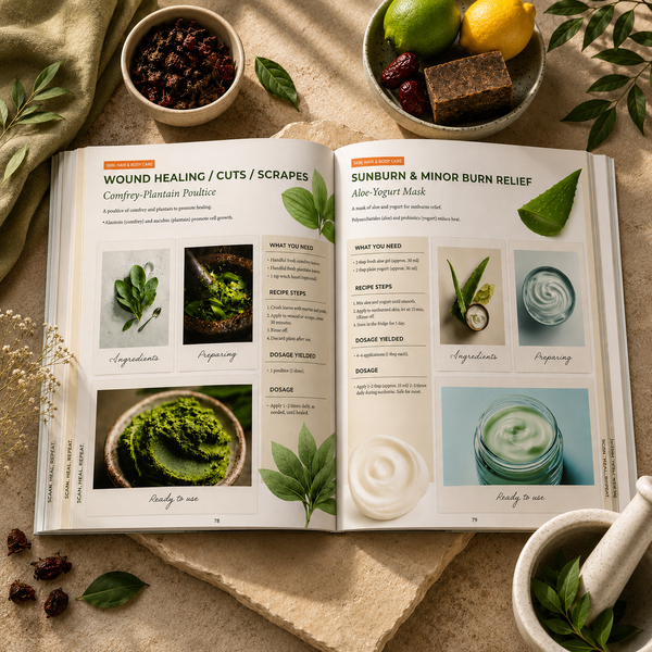 Inside pages showing remedy steps