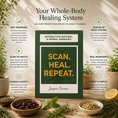 Scan. Heal. Repeat.: Interactive Natural & Herbal Remedies
