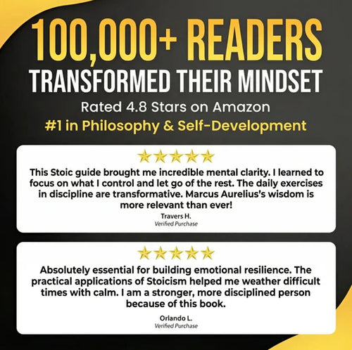 Stoicism: 365 Daily Lessons for Motivation, Mental Strength
